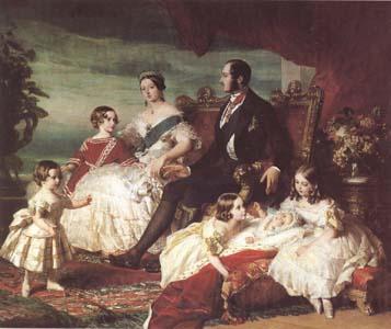 Franz Xaver Winterhalter The Family of Queen Victoria (mk25) Spain oil painting art